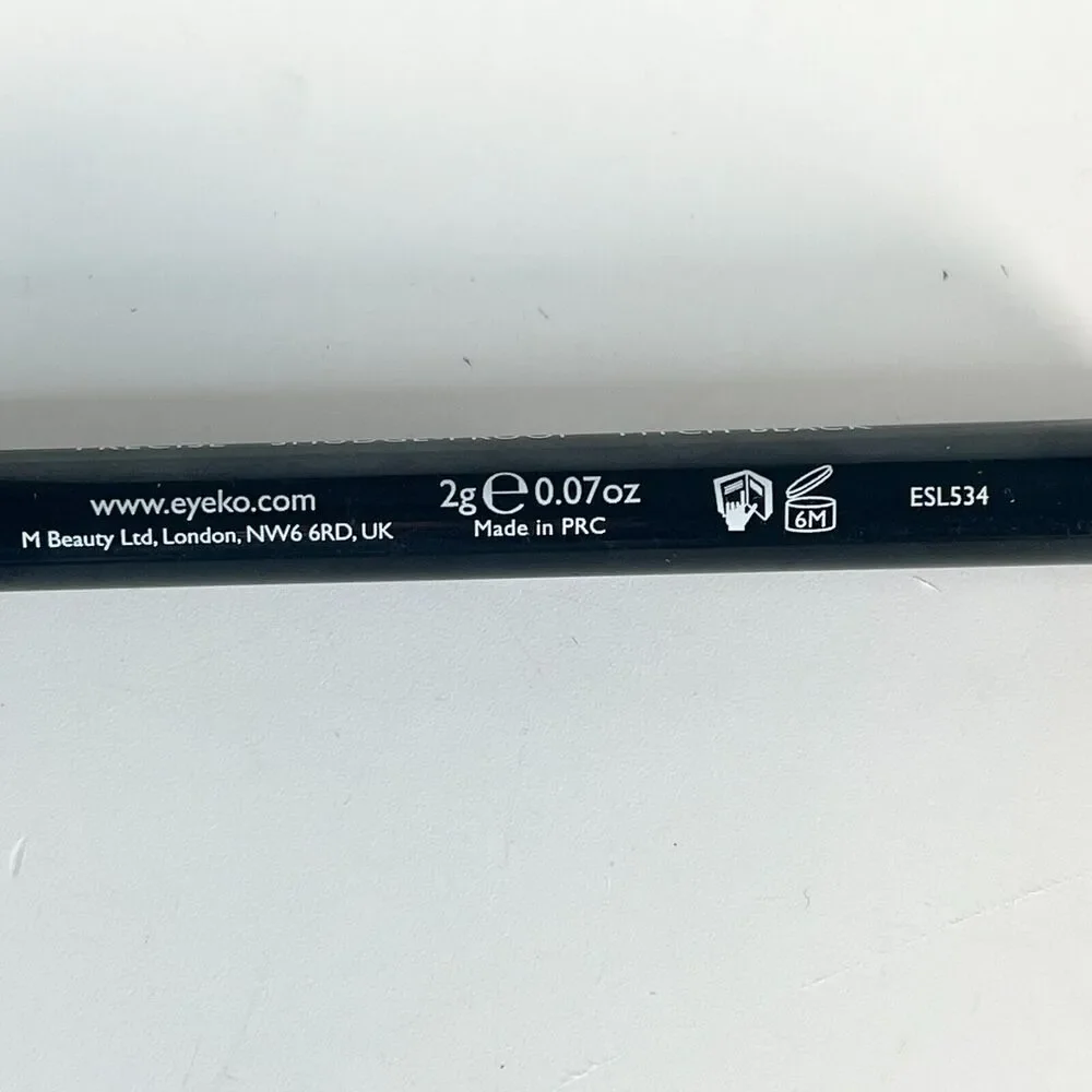 Eyeko Skinny Liquid Eyeliner Pitch Black Felt Tip Smudge Proof .07oz 2g New